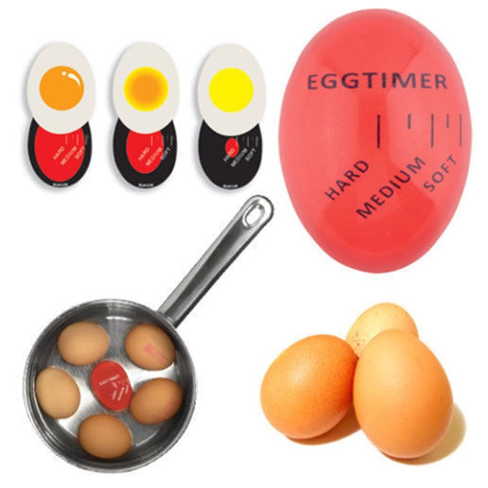 Egg Cooking Timer for Soft or Hard Boiled Eggs