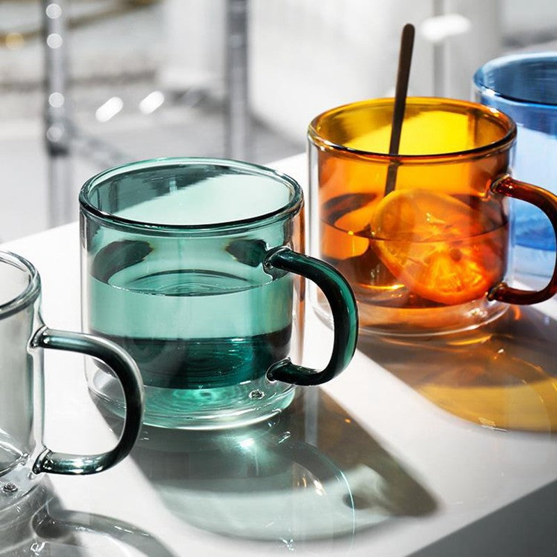 250mL Colored Glass Cup