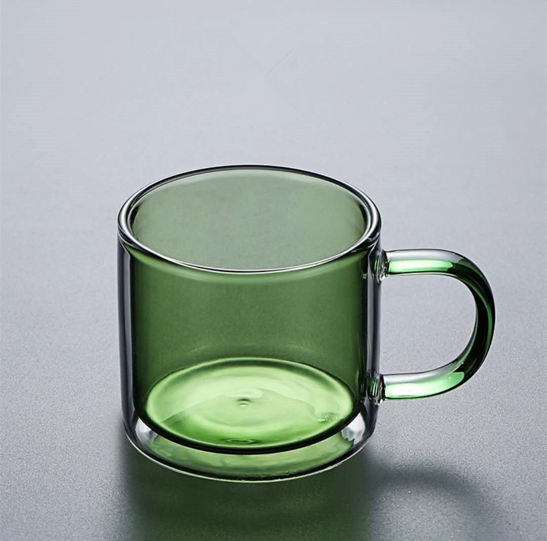 250mL Colored Glass Cup