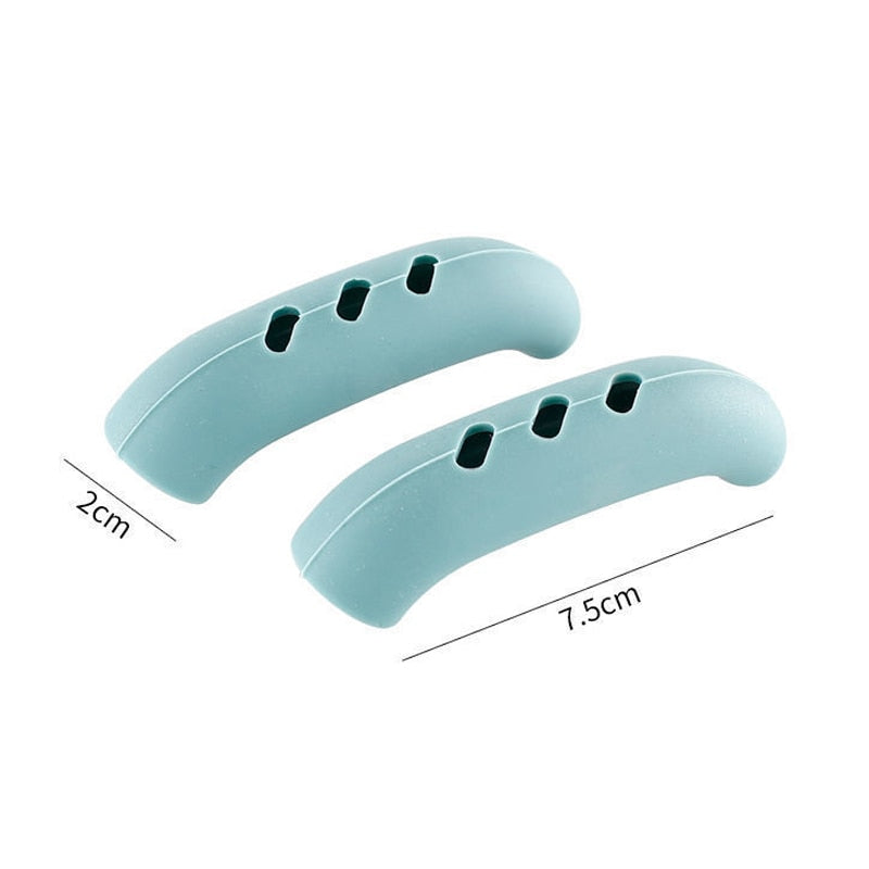 4/8Pcs Silicone Pan Handle Cover for Insulation